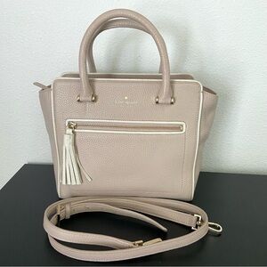 EUC KATE SPADE CHESTER STREET ALLYN Satchel Handbag With Crossbody Strap